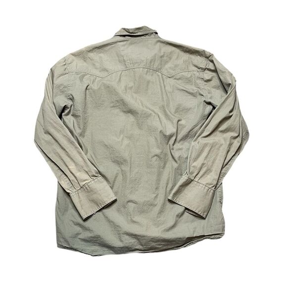 ROPER Men's Beige Button-Up Shirt Tan Size Medium - Picture 6 of 6